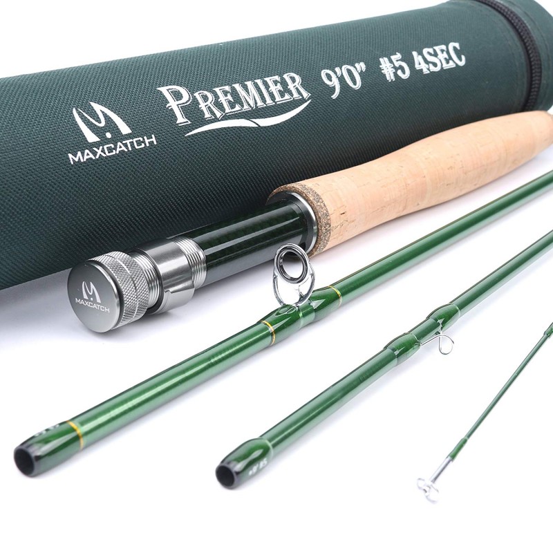 M MAXIMUMCATCH Maxcatch Ultra-Lite Fly Rod for Stream River Panfish/Trout  Fishing 1/2/3 Weight and Combo Set Available Ultra-lite Rod Combo 6'6'' 2wt  4pcs