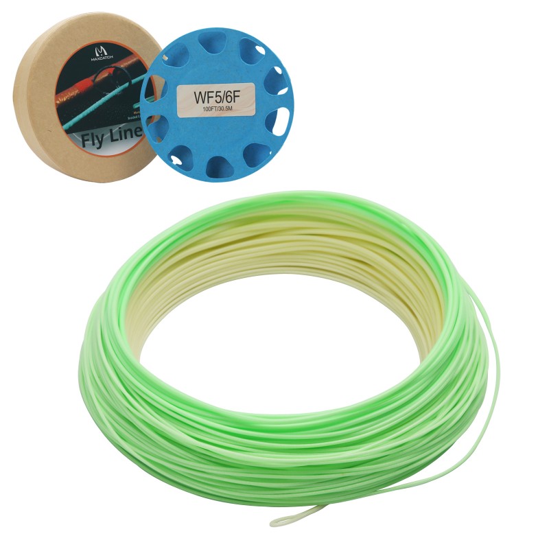 Maxcatch ECO Floating Fly Line Weight Forward WF 1F-8F With 2