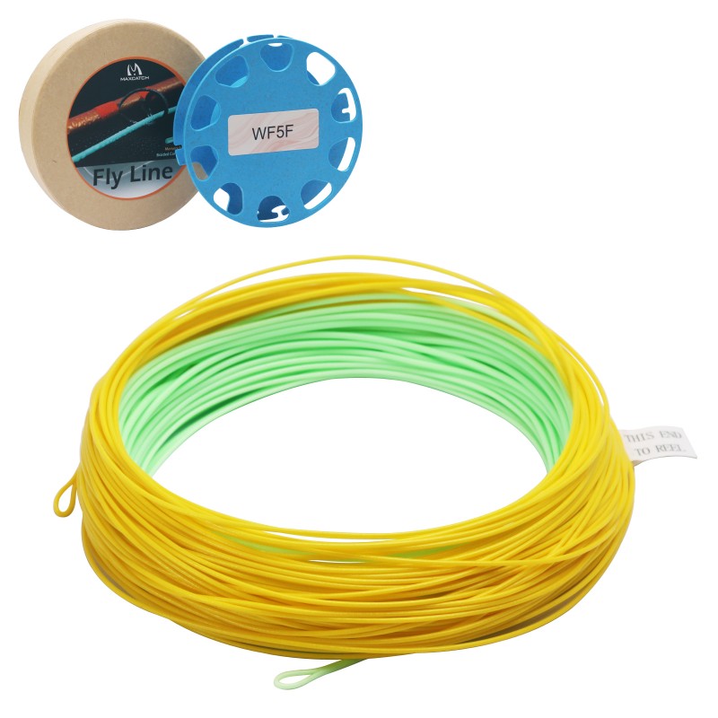 Generic 100FT 1-10wt Fly Fishing Line Combo Weight Forward Floating Fly  Line & Backing Line&T