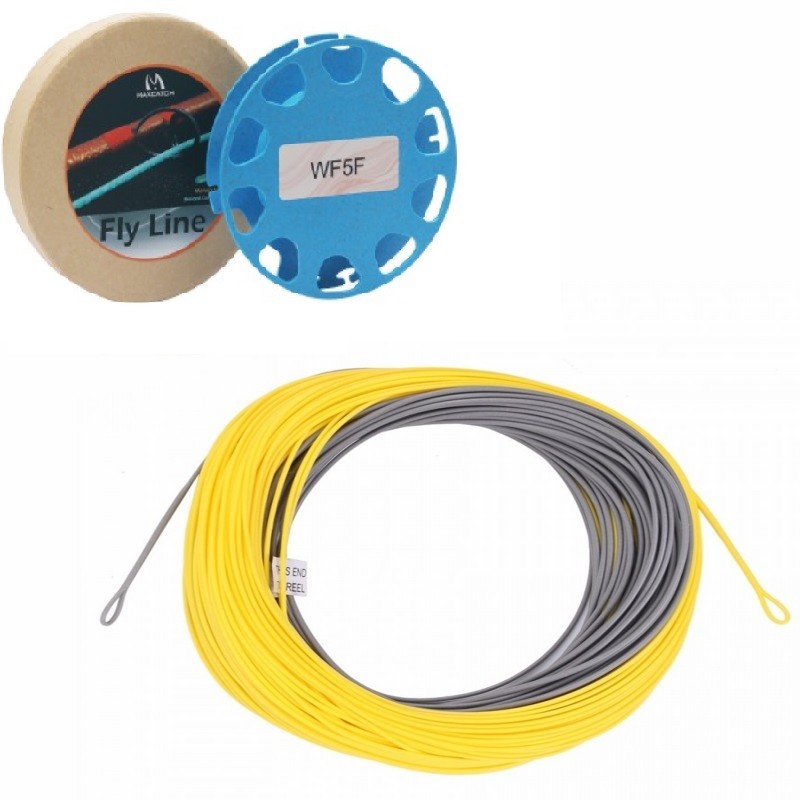 100ft Dual Color Weight Forward Switch Fly Fishing Line