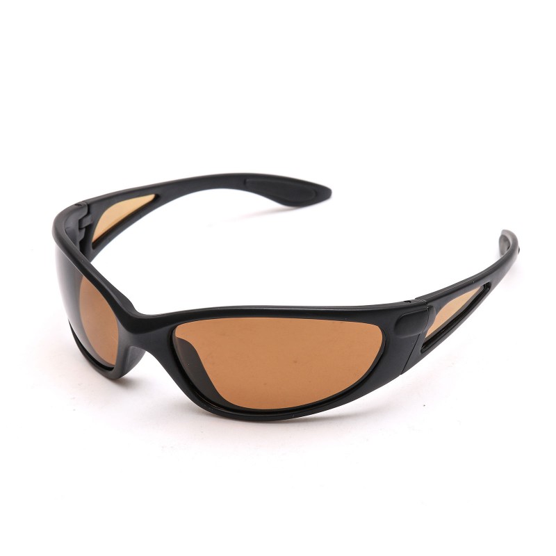 Polarized Plastic Fishing Sunglasses Sport Sunglasses Outdoor Glasses Brown